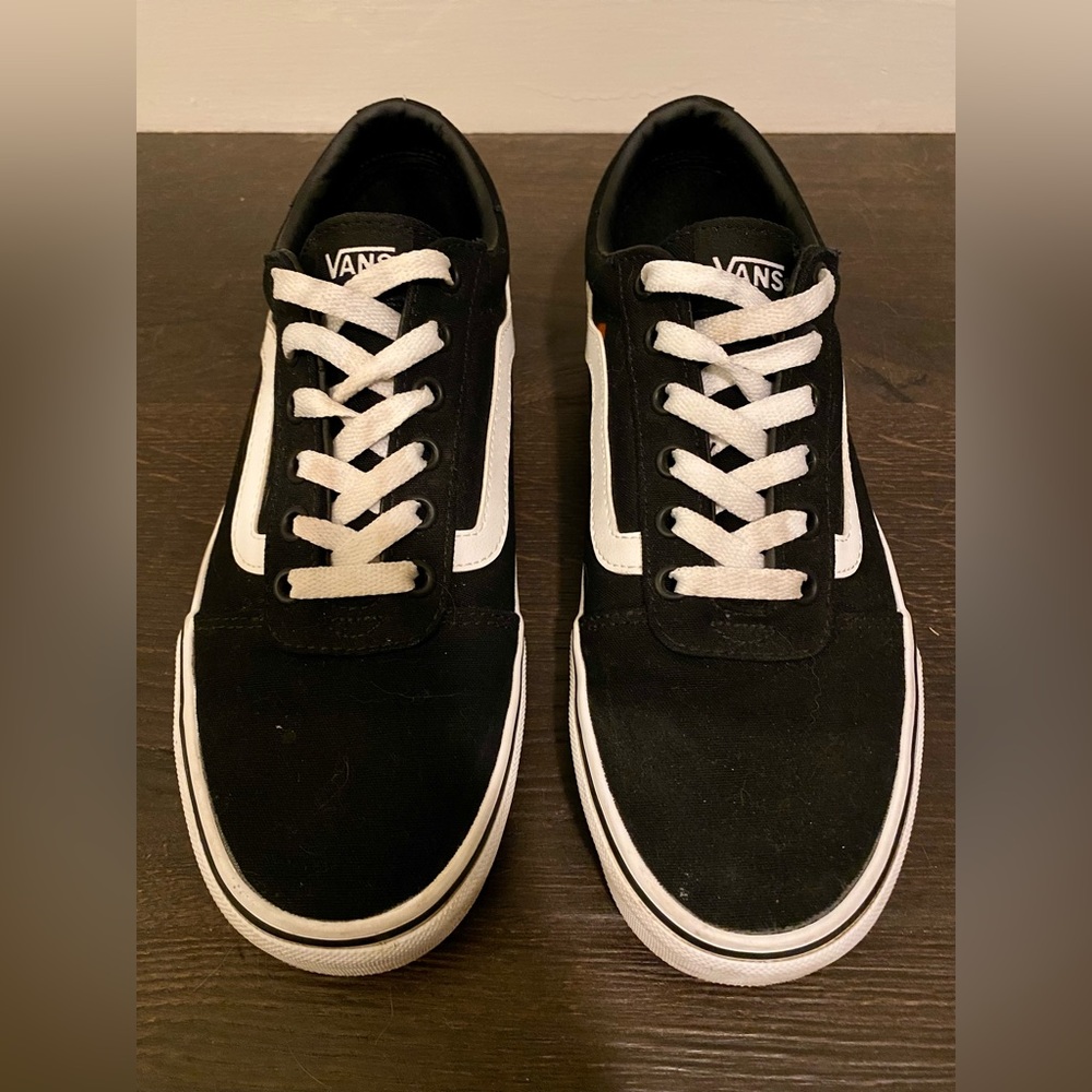 Black & White Old Skool Skate Shoes